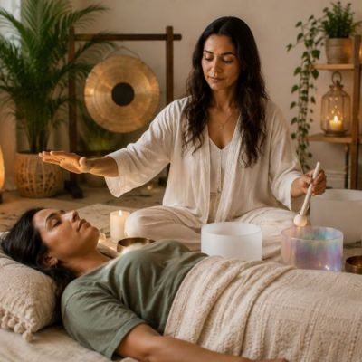 What is a Reiki-infufsed sound bath