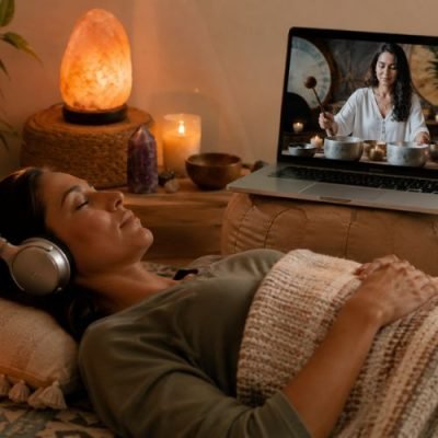 What is online audio bathing